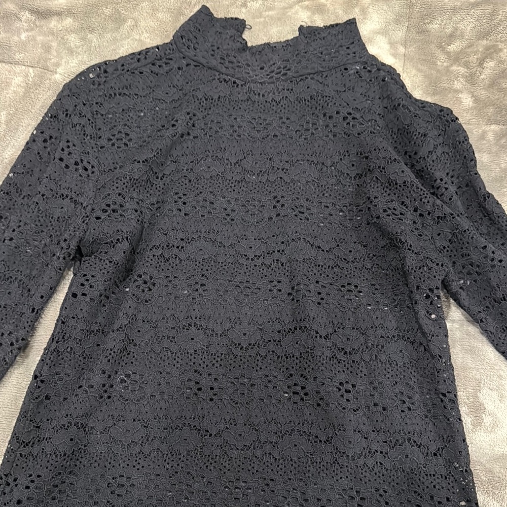 Chic Black Lace Top